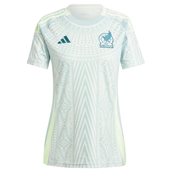 Camiseta México Replica Segunda Ropa Mujer 2024